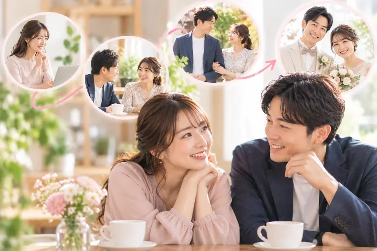 婚活には4つの壁がある。でも一人で越えなくていい
