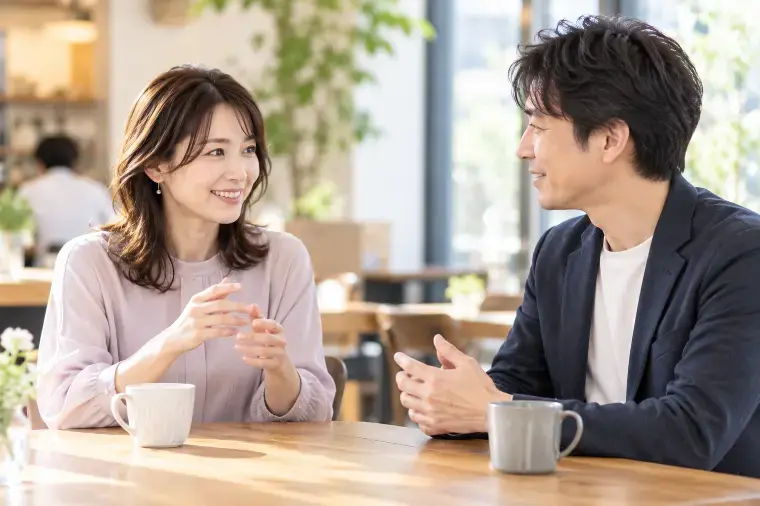 婚活サポート スマイルリンク「仮交際のLINE、何を話す？距離を縮めるコツ」- 3