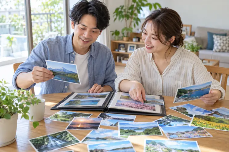 二人の写真はどうアルバムに残す？