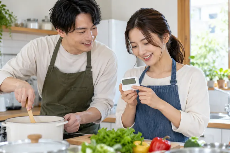 料理タイマーの音に気づいたら