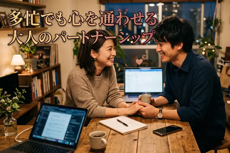 多忙でも心を通わせる大人のパートナーシップ