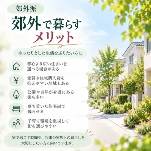 marriage K-Clover「結婚後に住むなら都心？郊外？考えておきたい住まいのこと」- 3