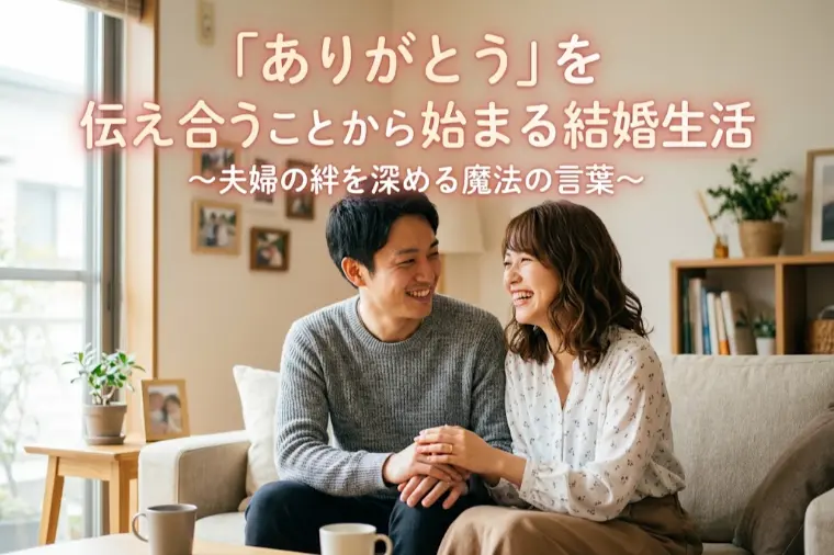 成婚後も幸せなご夫婦が大切にしていること