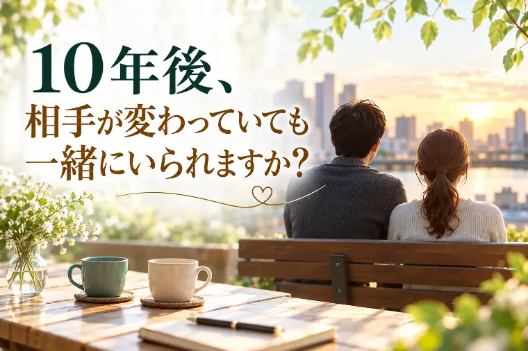 10年後、相手が変わっていても一緒にいられますか？