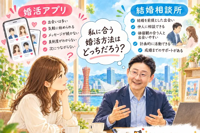 婚活アプリでうまくいかない人へ