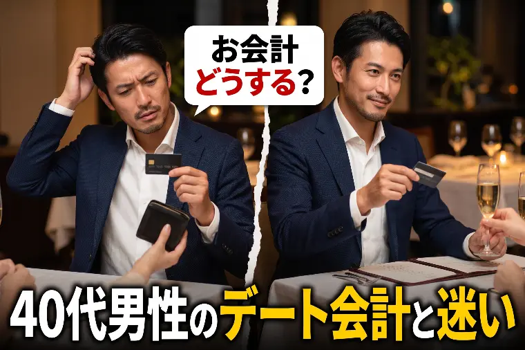 全額おごるべき？40代男性が迷うデート会計とスマート所作