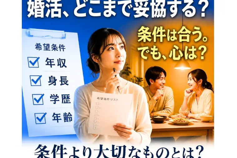条件より大切なものとは？