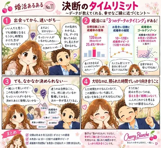 Cherry Blanche 「婚活あるある「決断のタイムリミット」について」- 2
