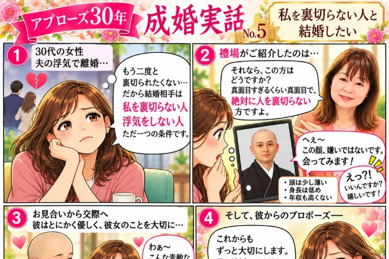 アプローズ３０年・成婚実話№5
