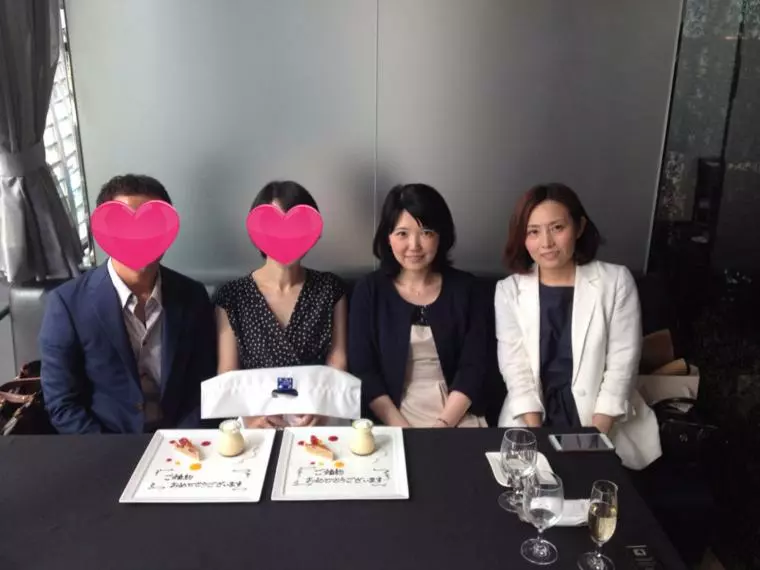 成婚者さんの素敵な笑顔がたくさん見れました。