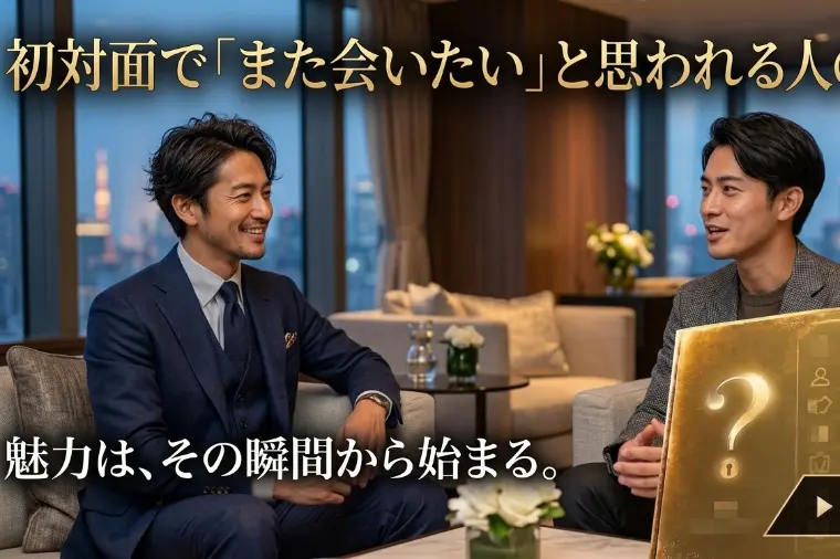 ブライダルキャプテン糸永　～ito～「初対面で「また会いたい」と思われる人の特徴」-1