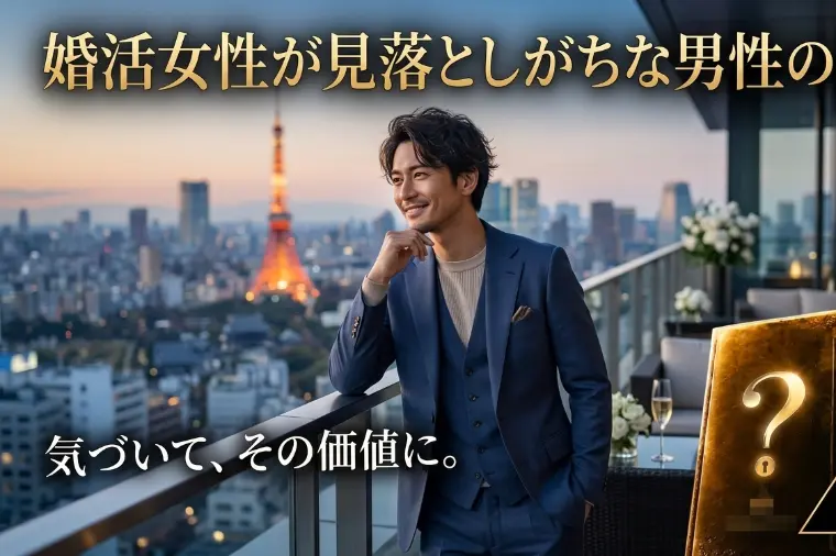 婚活女性が見落としがちな男性のポイント