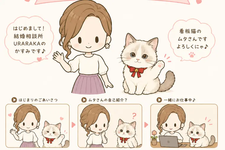 看板猫ムタさんと一緒に婚活応援🐾比企郡や坂戸・東松山