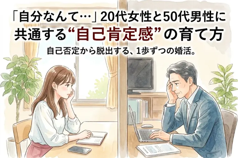 Pacific Bridal「自分なんて…20代女性と50代男性の自己肯定感の育て方！」-1