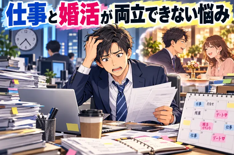 仕事と婚活が両立できない！お見合い止まりから抜け出す方法