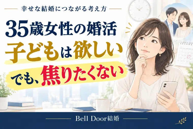 35歳の婚活、焦らず時間を大切にする方法