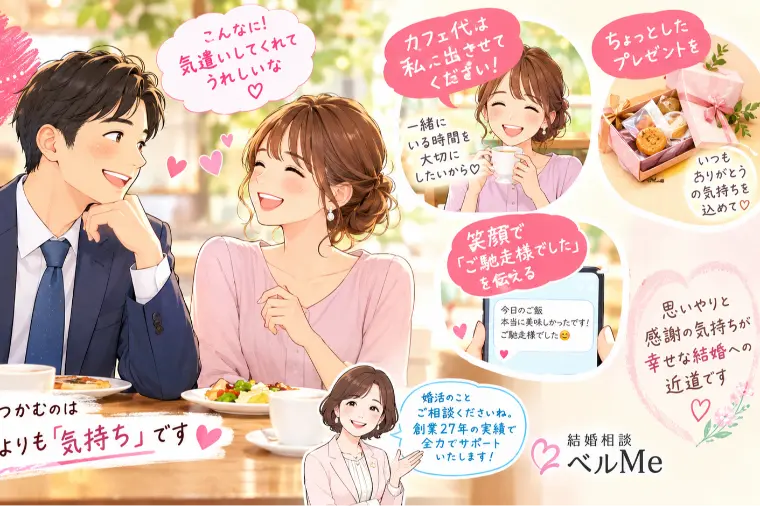 男性会員様の本音。「ご馳走してもらうのが当たり前」……