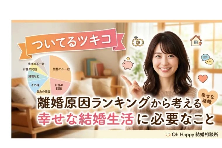 離婚原因ランキングから考える、幸せな結婚生活に必要なこと