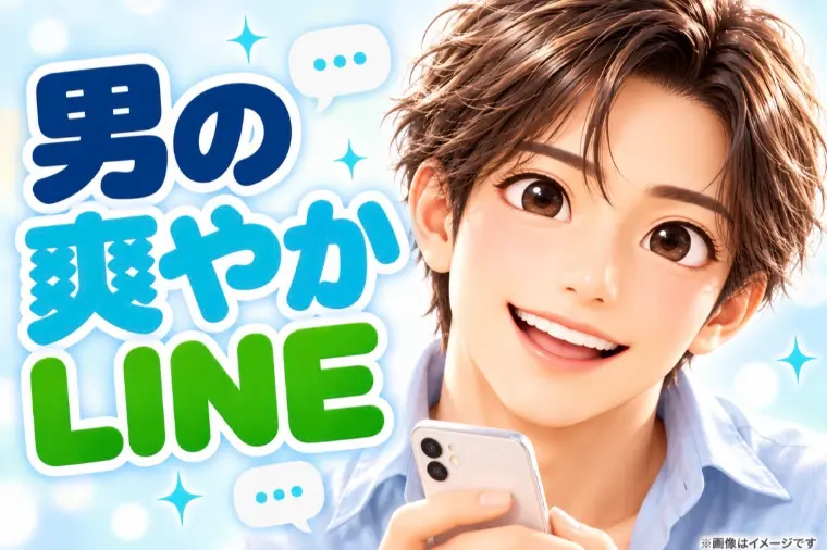 仮交際で好かれる男性の爽やかLINE術6選