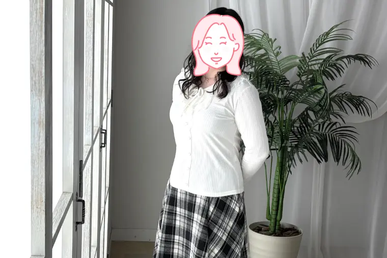 20代女性会員様と一緒にプロフィール写真撮影です！