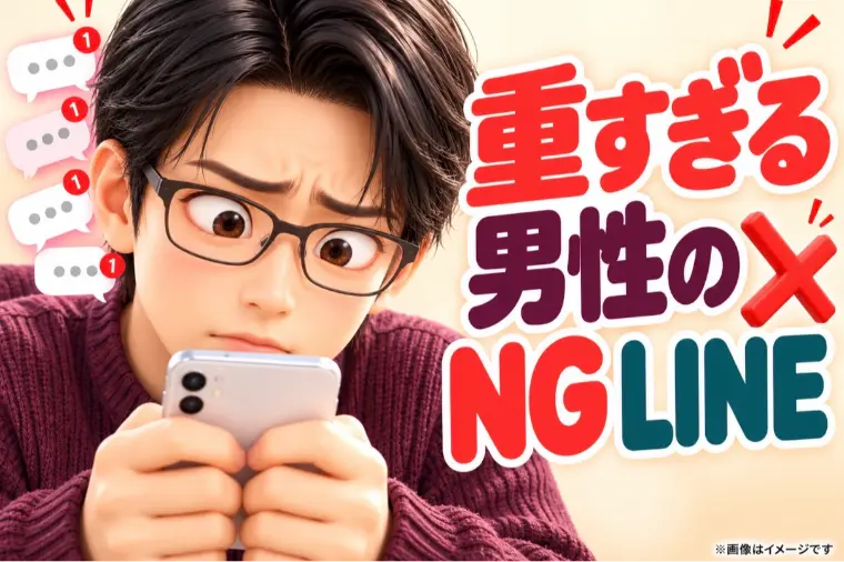 男性が送ったらダメな「重い」LINE6選