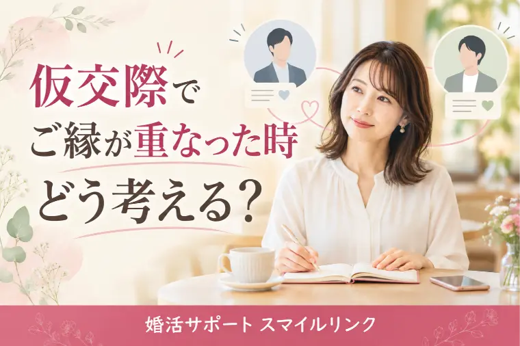 仮交際でご縁が重なった時、どう考える？