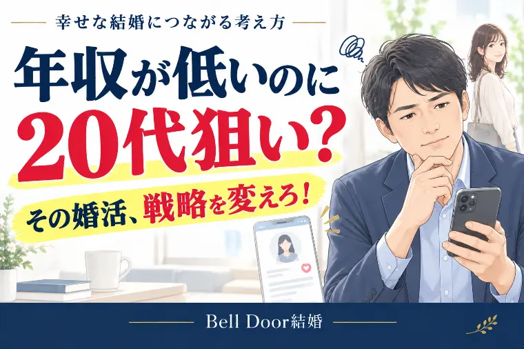 年収が低いのに20代女性狙い？婚活で高望みする男性へ