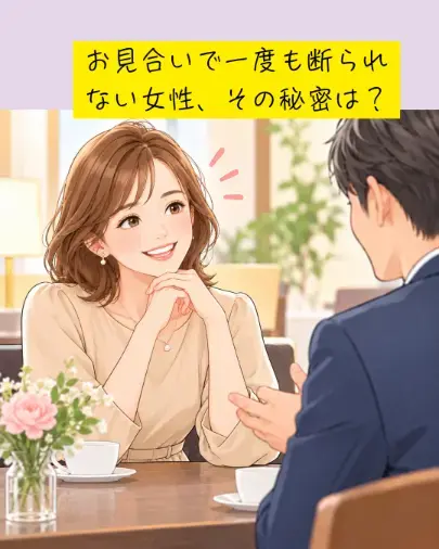 Applause（アプローズ）「お見合で一度も断わらない女性、その秘密は？」- 2