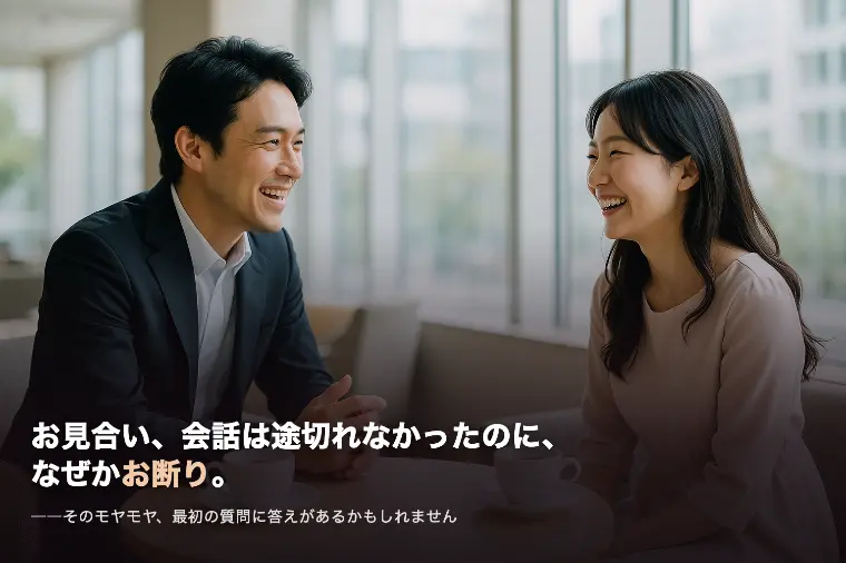 会話は続いたのにお断り？最初の質問を見直そう