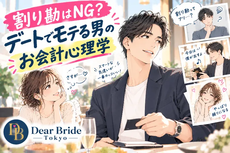 割り勘はNG？婚活デートでモテる男のスマートお会計心理学
