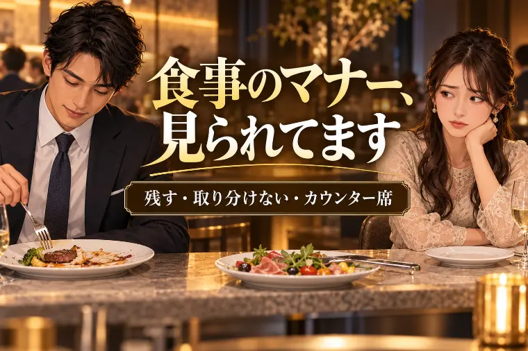 食事の仕方に、人柄が表れる