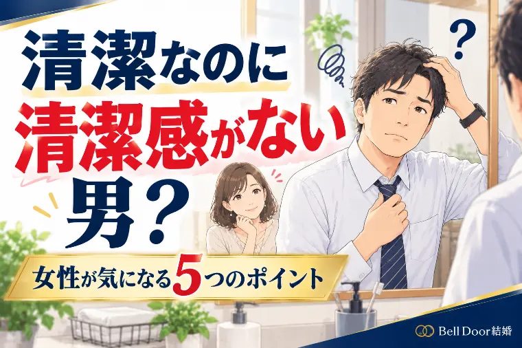 婚活男性の清潔感はどこで決まる？5つの改善点