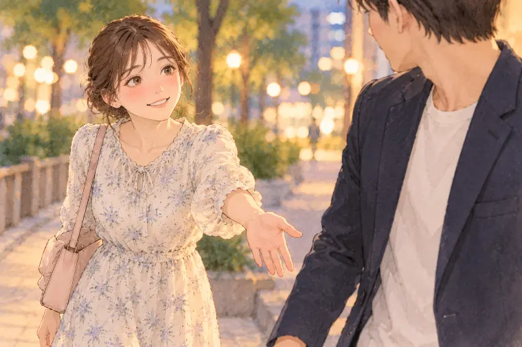 女性から手をつないできた！これって脈あり？女性心理を解説