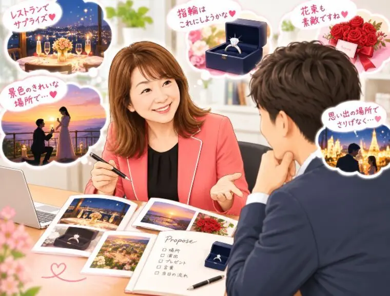 プロポーズ作戦会議！