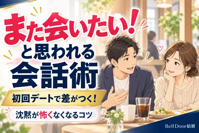 初回デートで「また会いたい」と思われる会話術