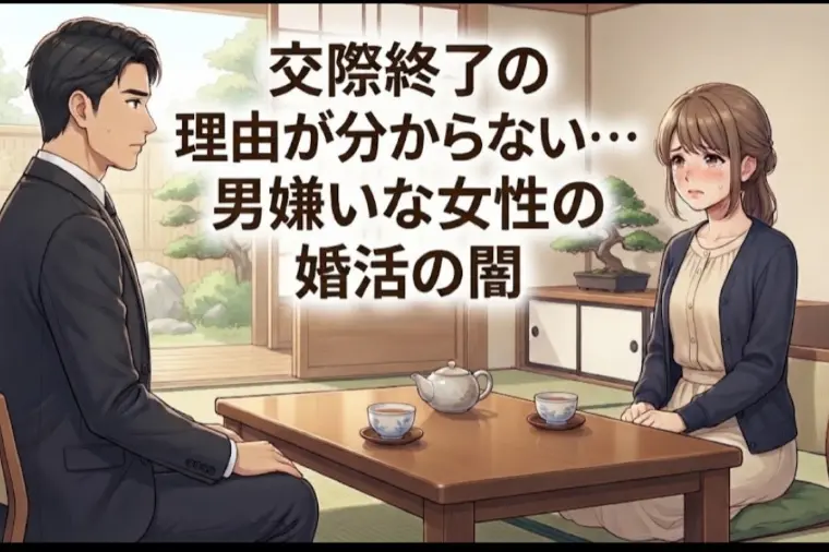 交際終了の理由が分からない…男嫌いな女性の婚活の闇