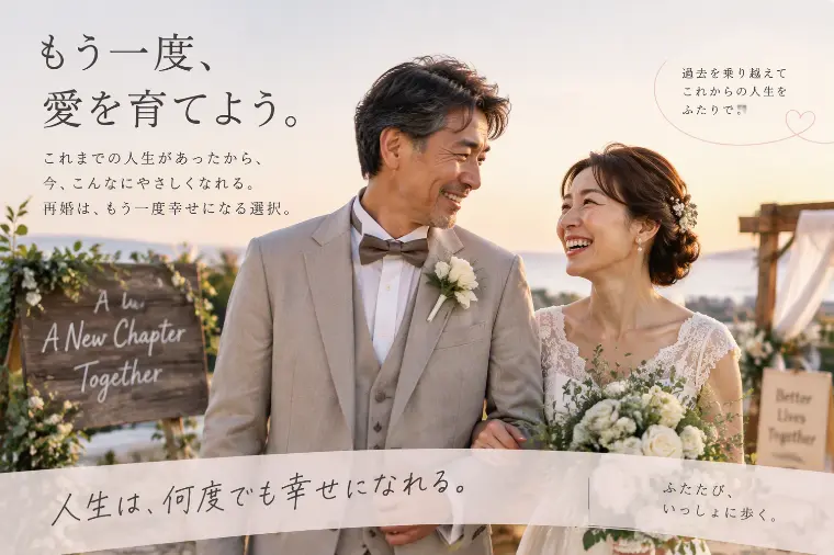 再婚が不安なあなたへ。新しい幸せを見つけるために