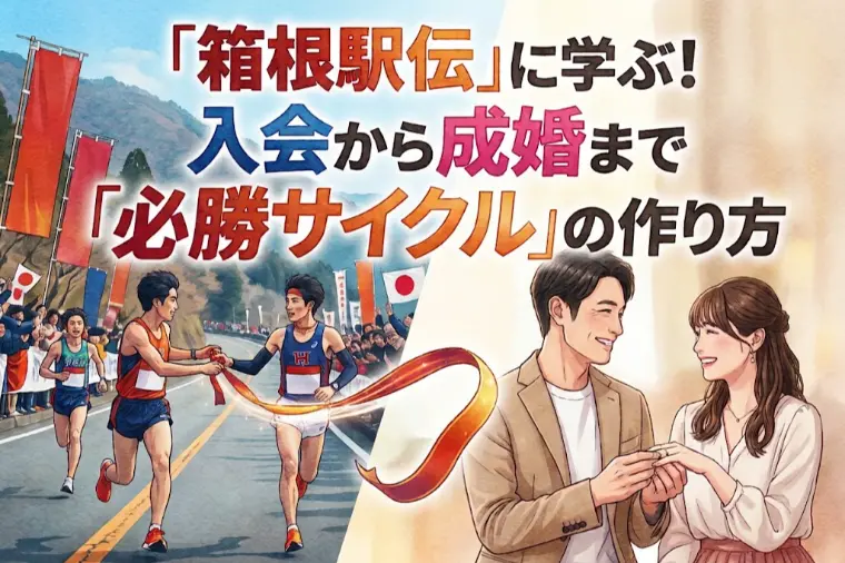 箱根駅伝に学ぶ！入会から成婚まで「必勝サイクル」の作り方