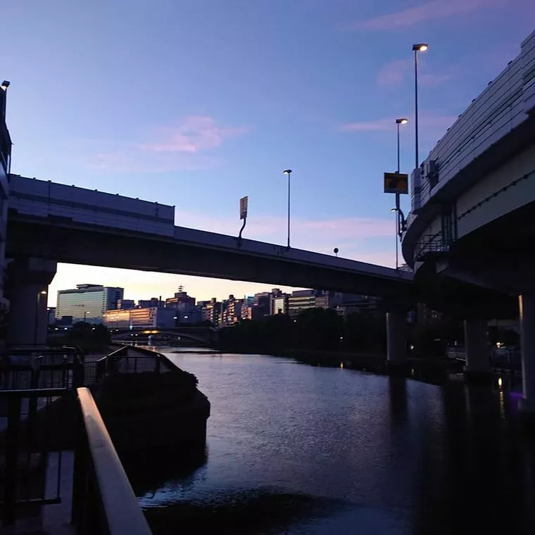 大阪で早朝ランニング