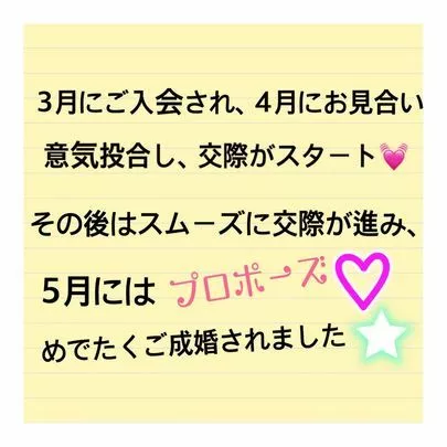 関西ブライダル「ご成婚レポート♡」-2