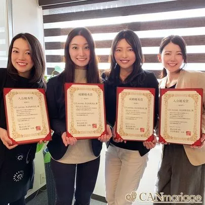 浜松 結婚相談所 CAN mariage 浜松店「2019年下半期★全3店舗で入会・成婚優秀賞のW受賞★」-3