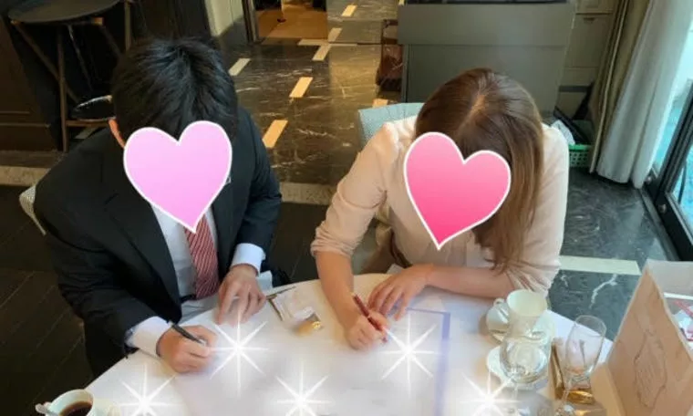 お見合いから２か月でご成婚！