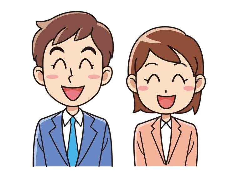 とびっきりの笑顔で