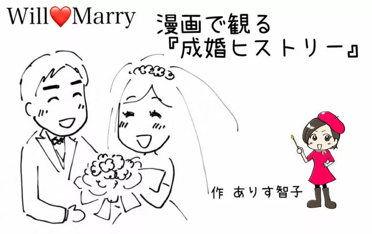 漫画で観る成婚ヒストリー第1弾！！！