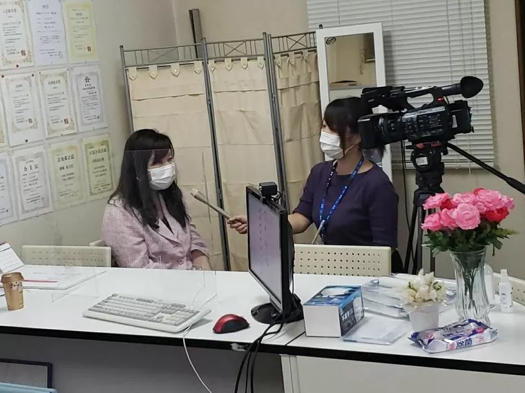 テレビが取材に来ました！