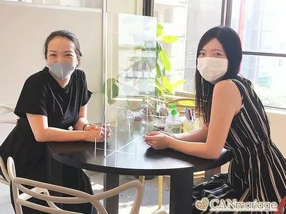 名古屋 結婚相談所 CAN mariage 名古屋新栄店「40代男性＆30代女性『自社内カップル』運命の出逢い♡」-6