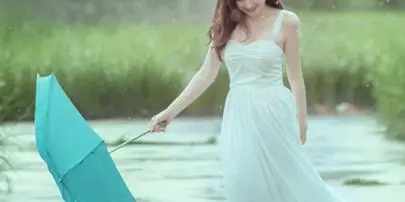 パールウエディング「雨の日も安心です♪」-2
