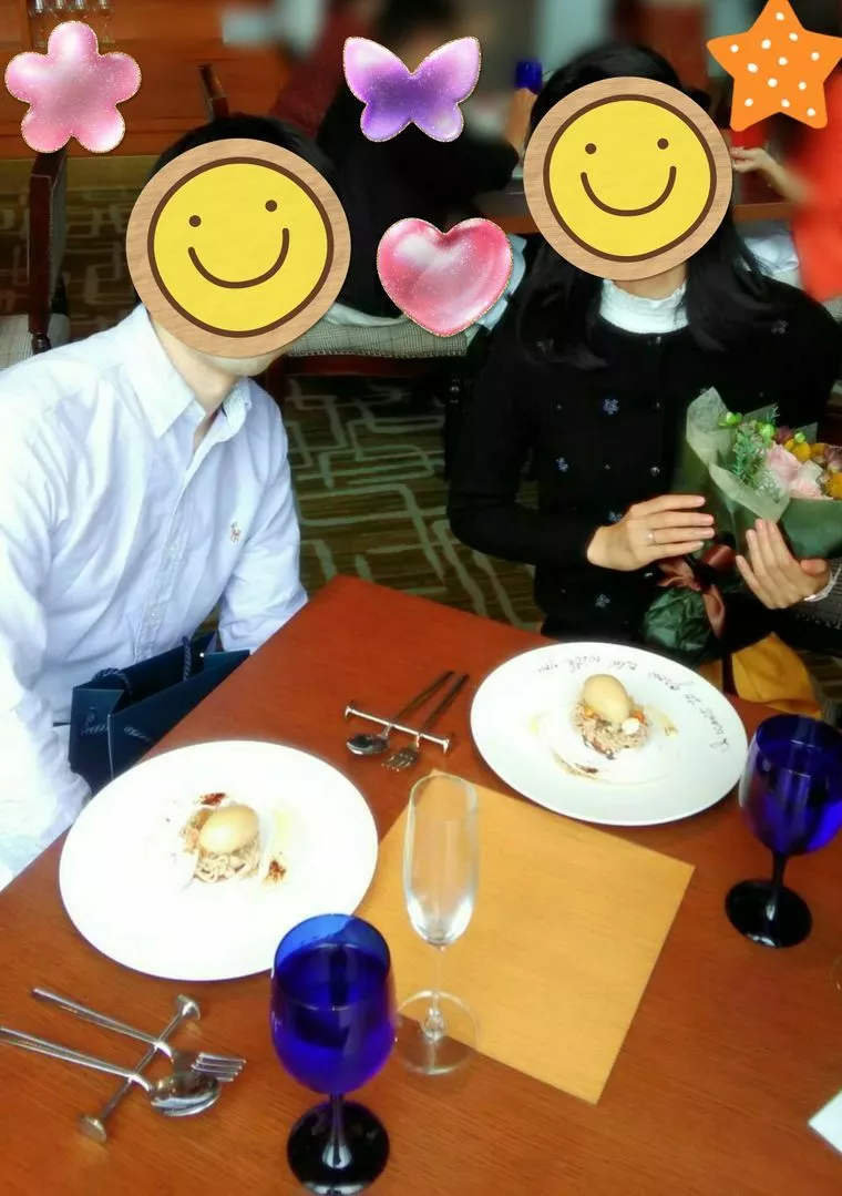 プロポーズを今日！受けました＼(^o^)／