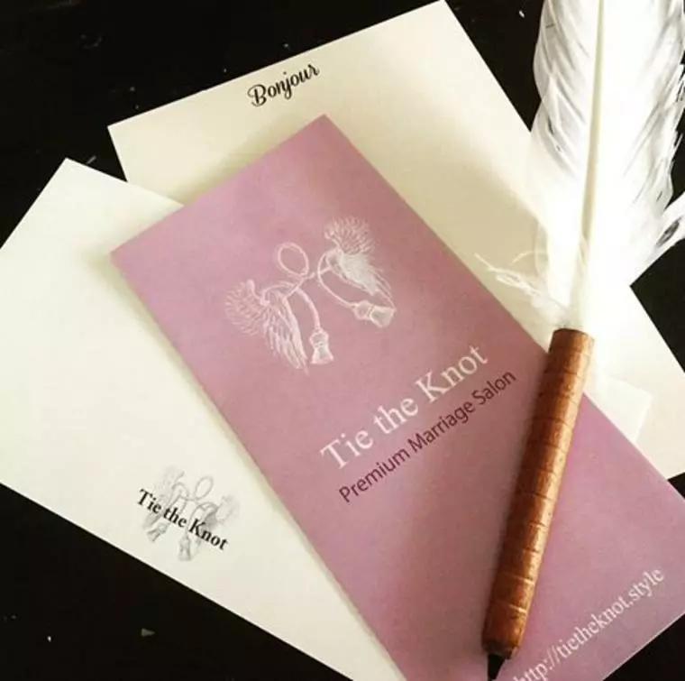 Tie the Knotオリジナル封筒完成