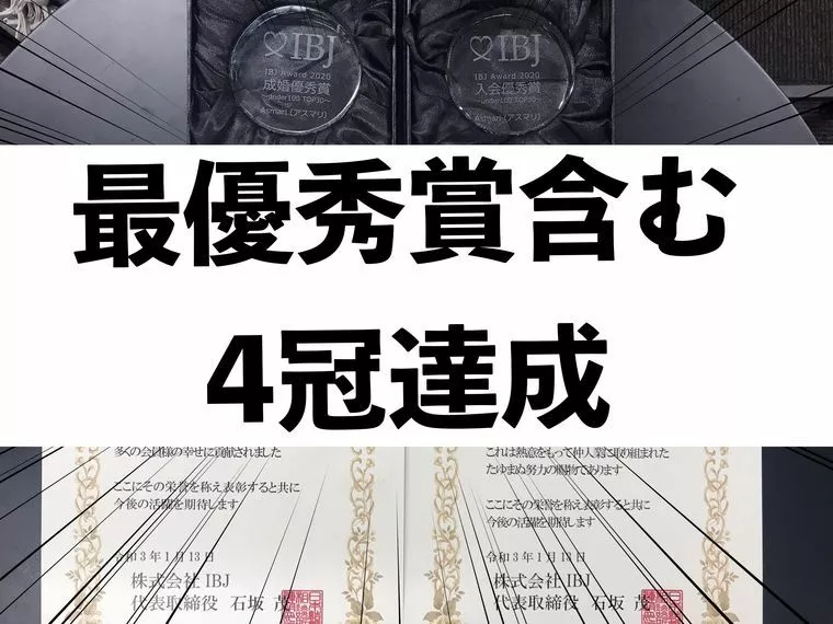 【達成】全国2641社から四国唯一の最優秀賞含む四冠達成